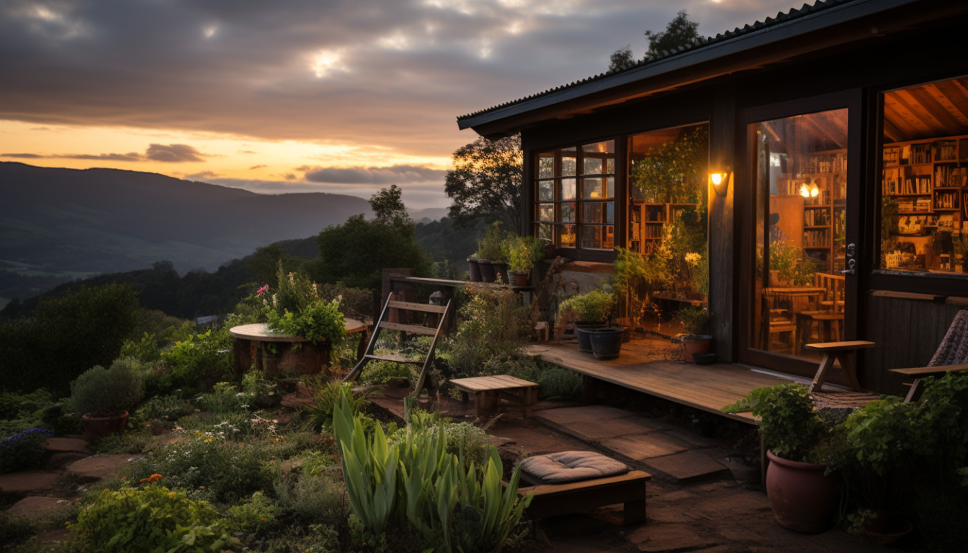 Alojamiento - Encanto rural, dormir en una cabaña ecosostenible